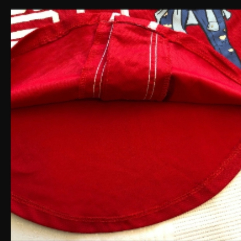 NWOT Betty Boop Red/White Baseball Jersey - Picture 6 of 10